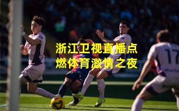 浙江卫视直播点燃体育激情之夜