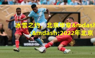 冰雪之约，北京华章——2022年北京冬奥会手抄报